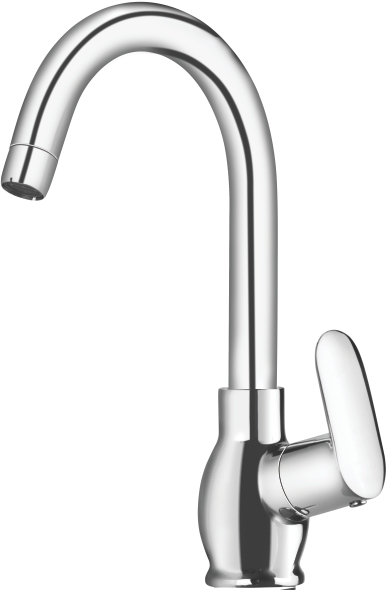 SWAN NECK PILLAR COCK